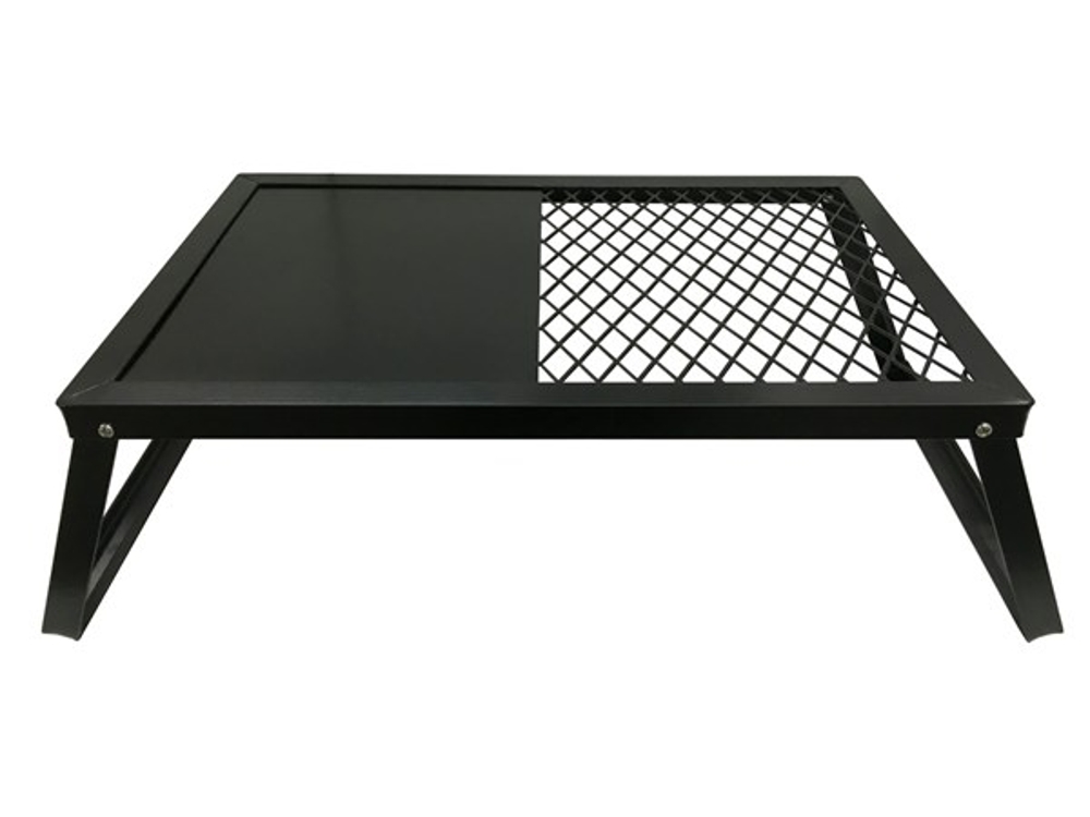 Barbecue Plate with Folding Legs