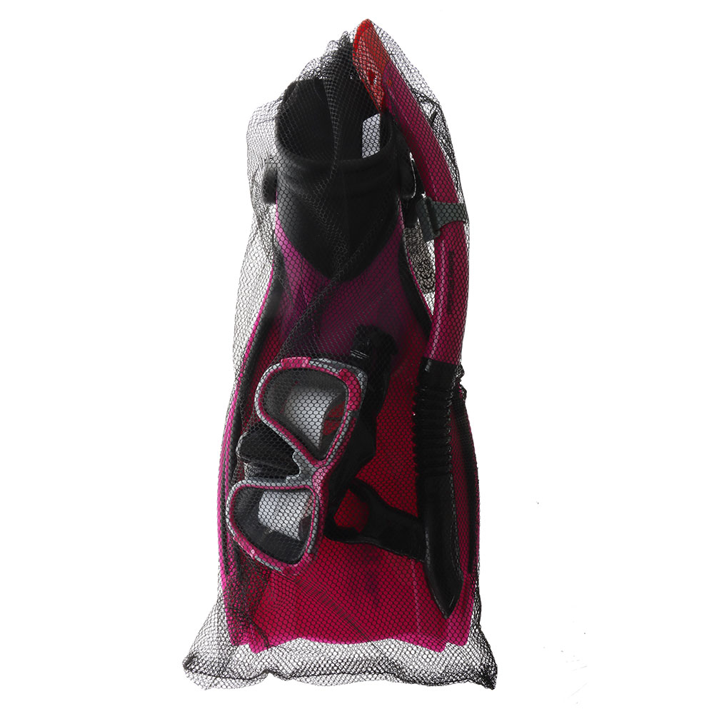 Bestway Inspira Pro Mask Snorkel and Fin Set Pink S-M / US5.5-8