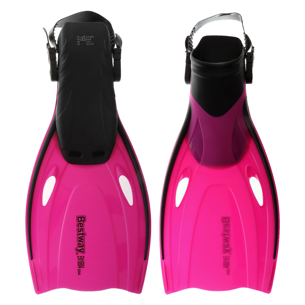 Bestway Inspira Pro Mask Snorkel and Fin Set Pink S-M / US5.5-8
