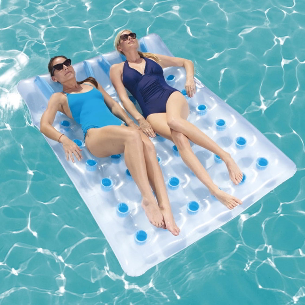 Bestway Double Beach Inflatable Bed Lounge 1.93 x 1.42m