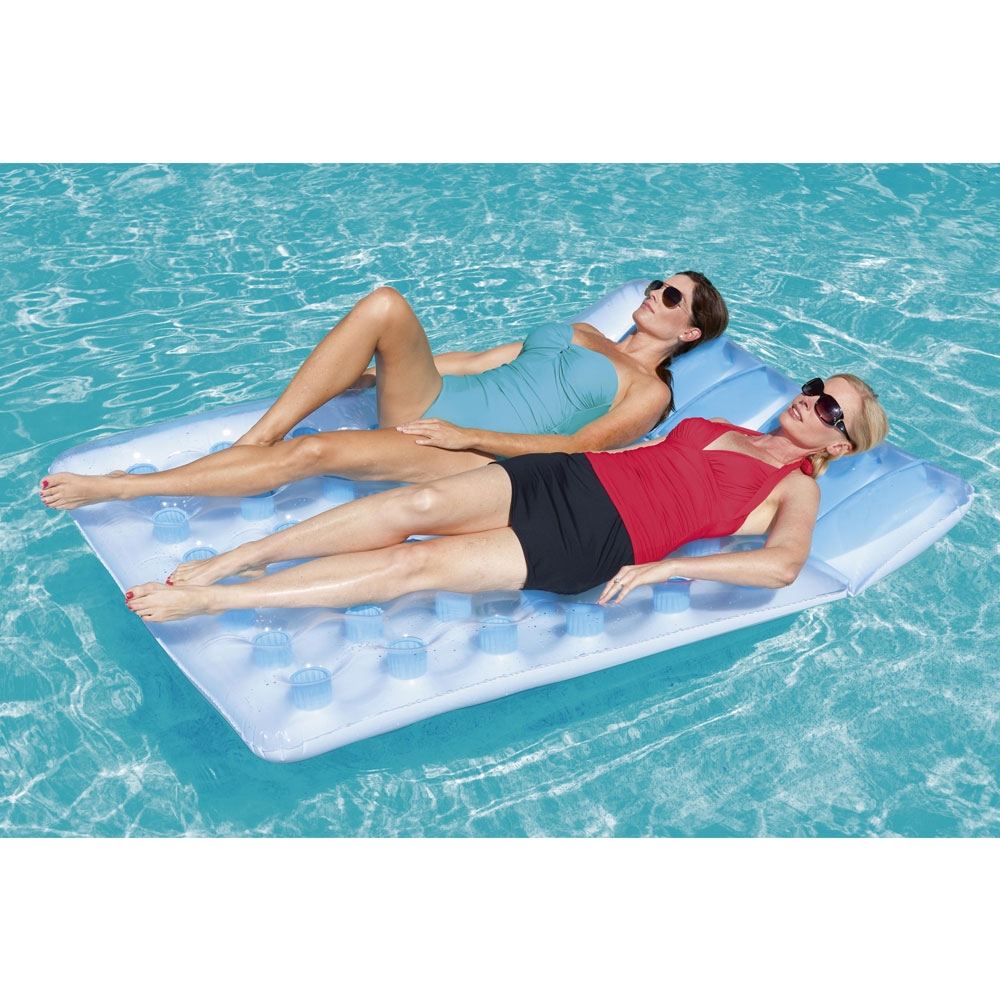 Bestway Double Beach Inflatable Bed Lounge 1.93 x 1.42m
