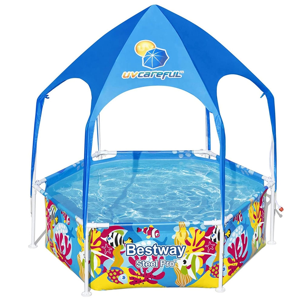 Bestway Steel Pro UV Careful Splash-In-Shade Play Pool 1.83 x 51cm