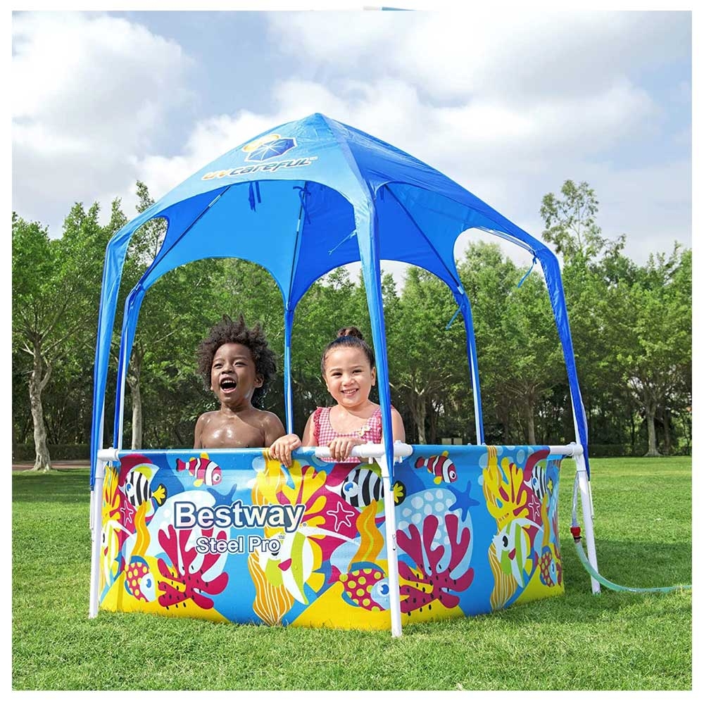 Bestway Steel Pro UV Careful Splash-In-Shade Play Pool 1.83 x 51cm