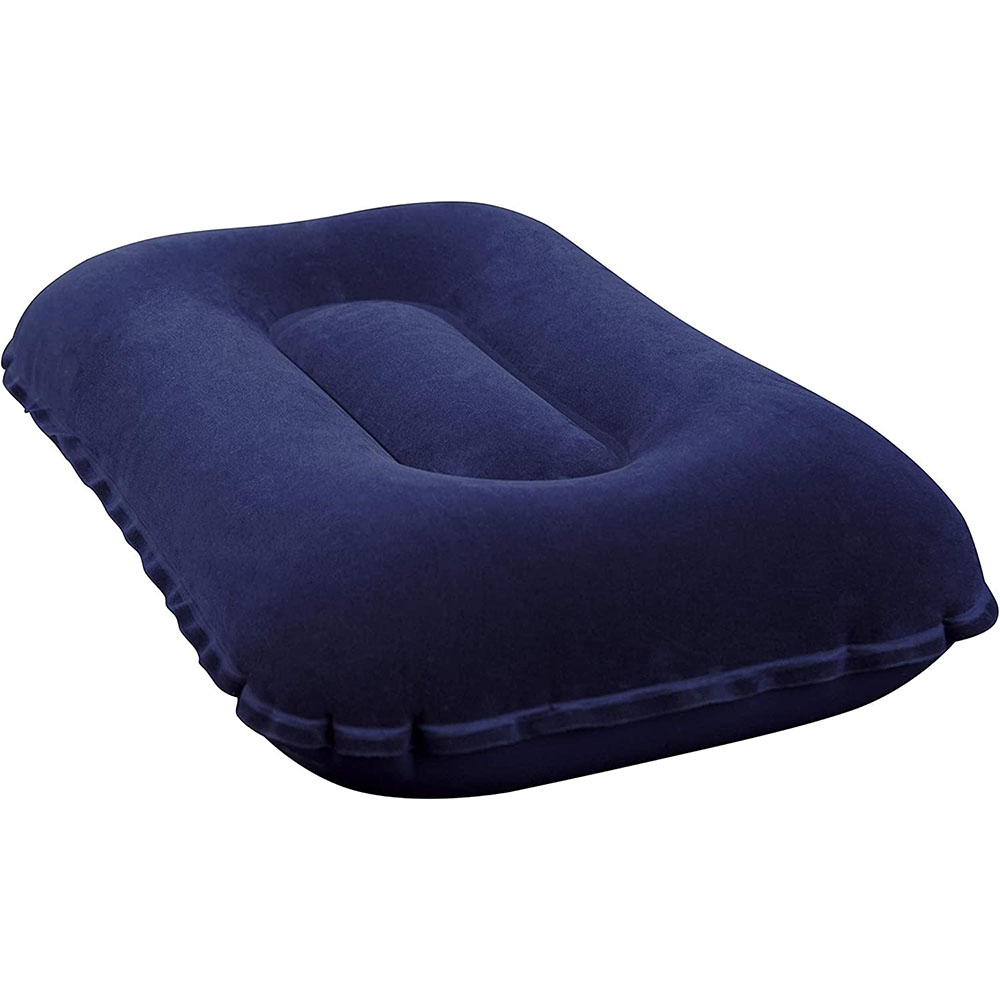 Bestway Flocked Air Camp Pillow Blue