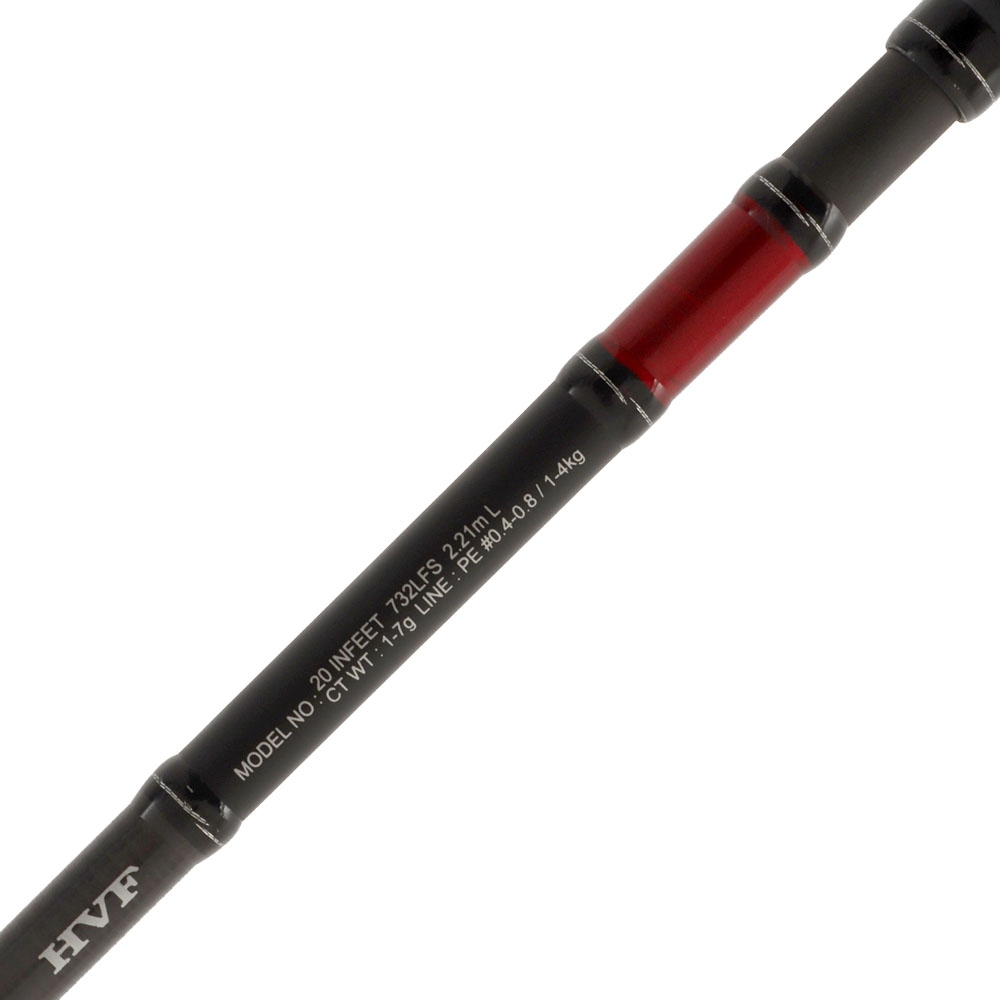 Daiwa 20 INFEET Light Spinning Travel Rod 7ft 3in 1-4kg 2pc