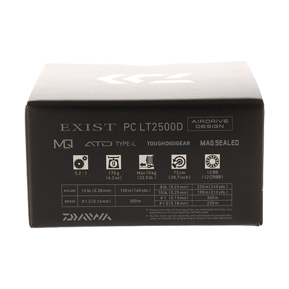 Daiwa 22 Exist PC LT2500D (G) Spinning Reel