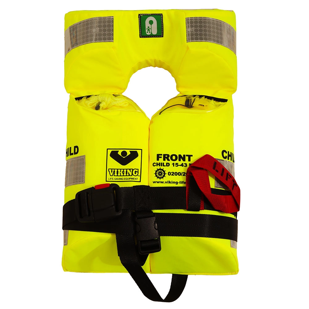 Viking YouSafe Ergo SOLAS 106N Child Life Jacket Hi-Vis Yellow Viking YouSafe Ergo SOLAS 106N Child Life Jacket Hi-Vis Yellow