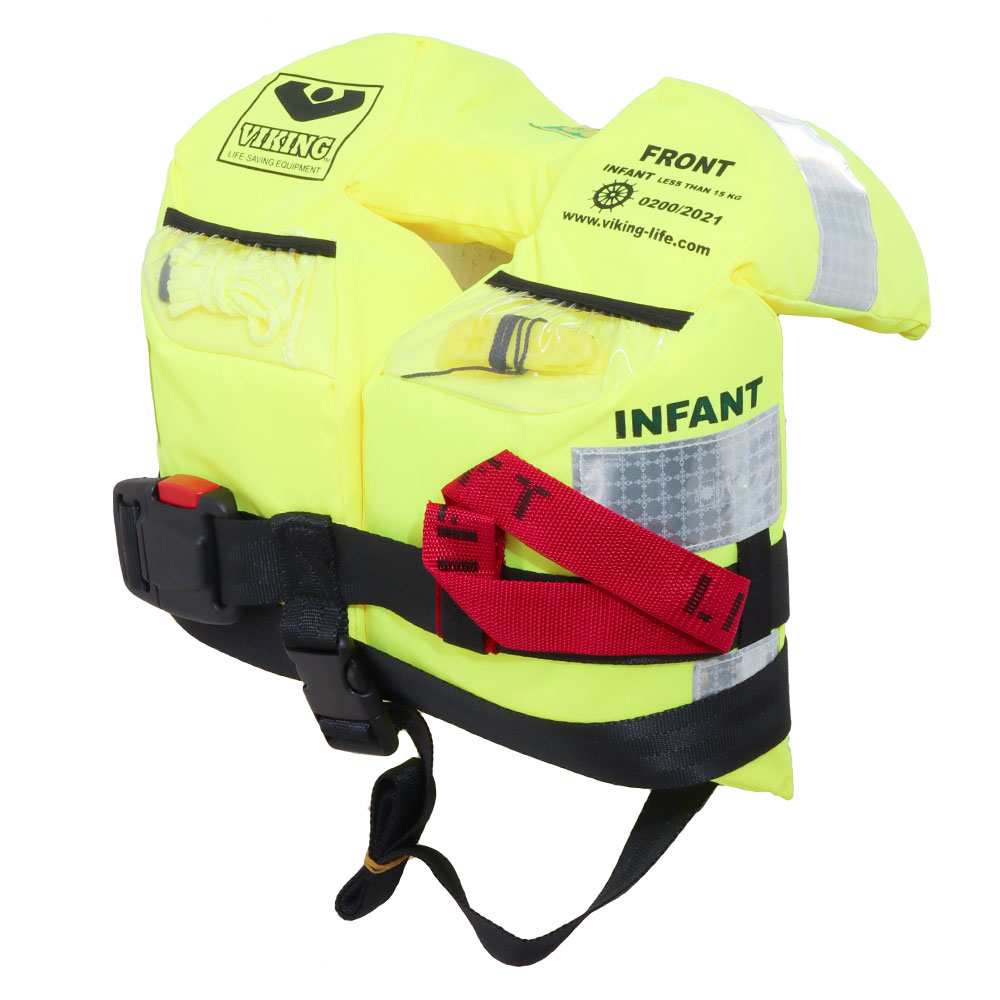 Viking YouSafe Ergo SOLAS 82N Infant Life Jacket Hi-Vis Yellow