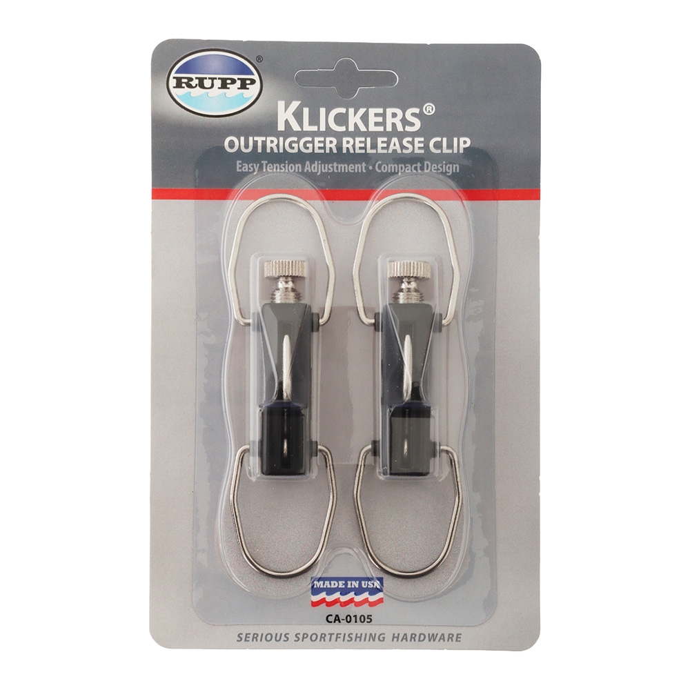 Rupp Double Rigging Kit with Klickers and Black Mono Halyard Line