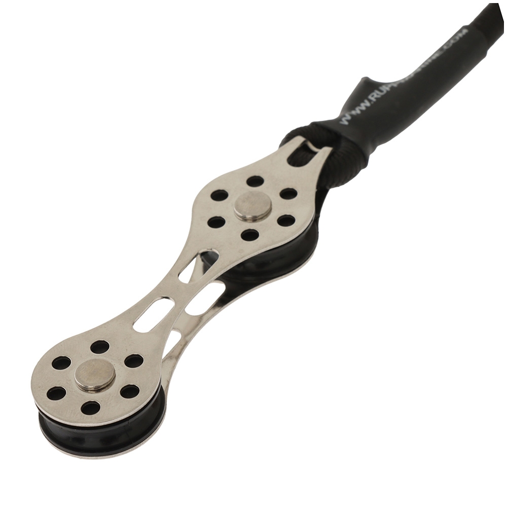 Rupp Double Rigging Kit with Klickers and Black Mono Halyard Line