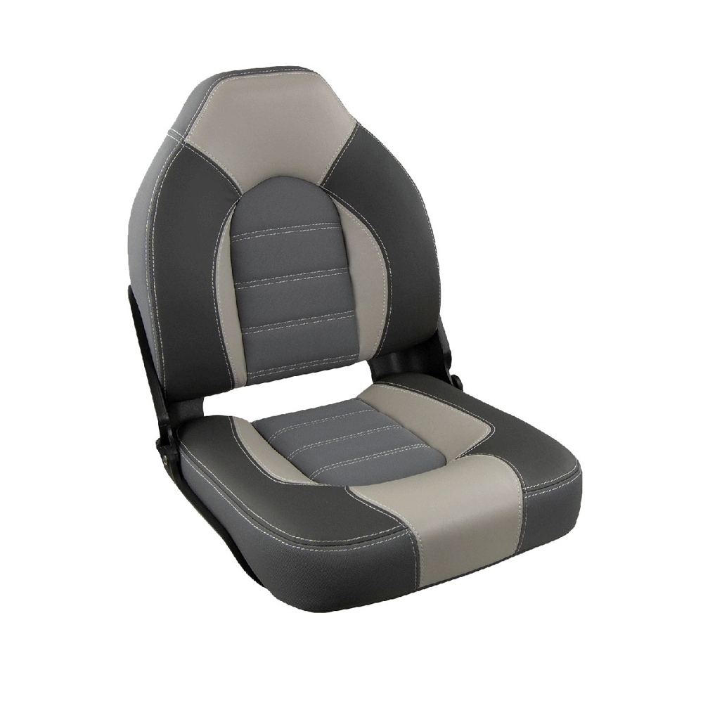 BLA Premium Skipper Boat Seat Charcoal/Grey