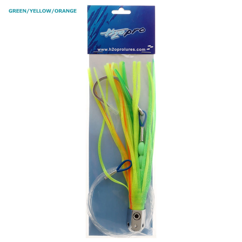 H2O Pro Heavy Hex Jet Trolling Lure Rigged 254mm H2O Pro Heavy Hex Jet Trolling Lure Rigged 254mm