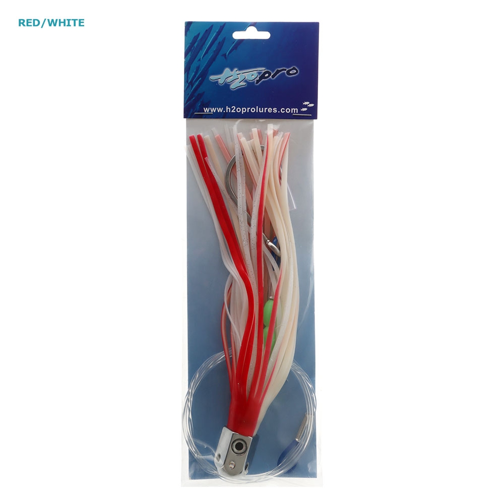 H2O Pro Heavy Hex Jet Trolling Lure Rigged 254mm