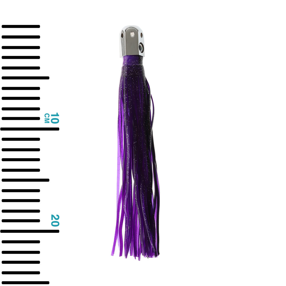 H2O Pro Heavy Hex Jet Marlin / Tuna Lure 25cm Purple/Black