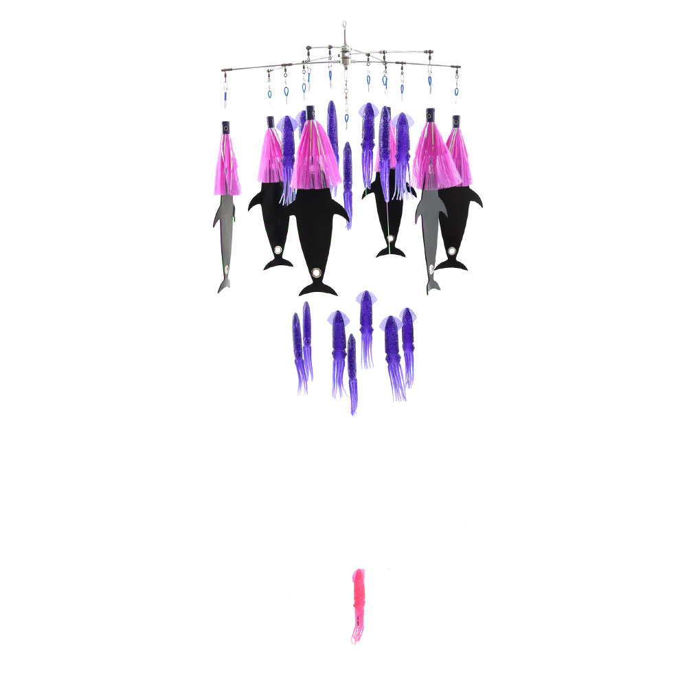 H2O Pro Island Express Collapsible Dredge 24in Purple Flash