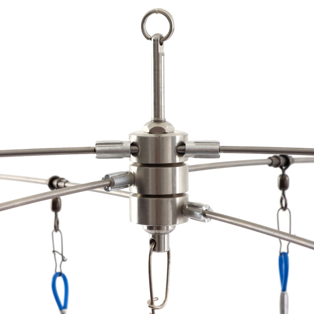 H2O Pro Island Express Collapsible Dredge 24in Purple Flash