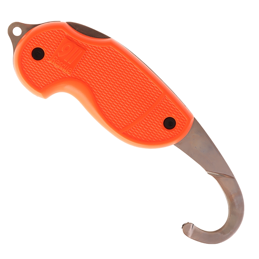 Pacific Cutlery Rescue 911 Knife with Sheath 7cm Orange