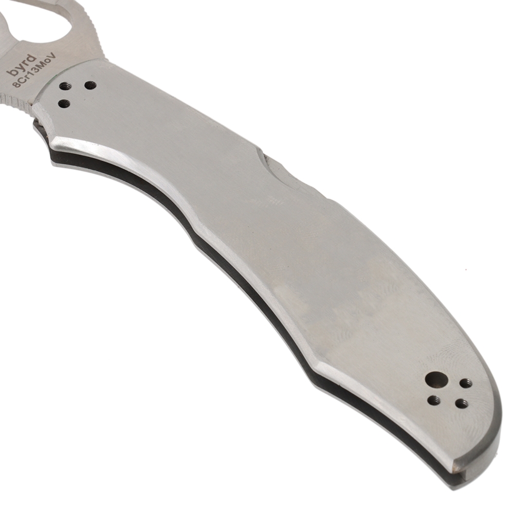 Spyderco Cara Cara 2 Stainless Combo Blade Pocket Knife 9.5cm