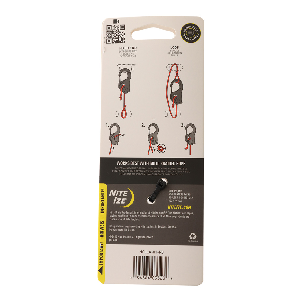 Nite Ize CamJam XT Aluminium Rope Tightener Large