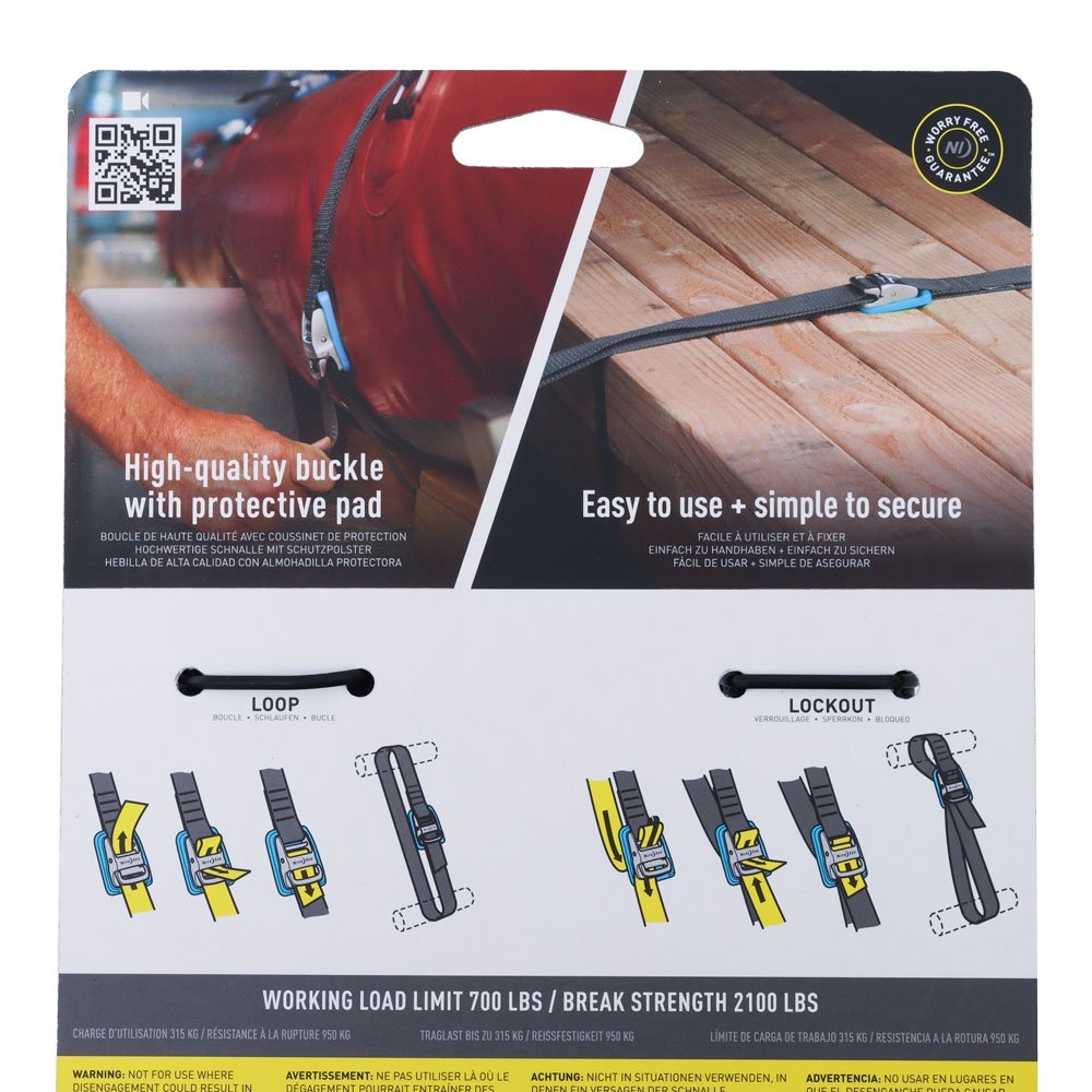 Nite Ize CamJam Tie Down Strap 6ft Qty 2