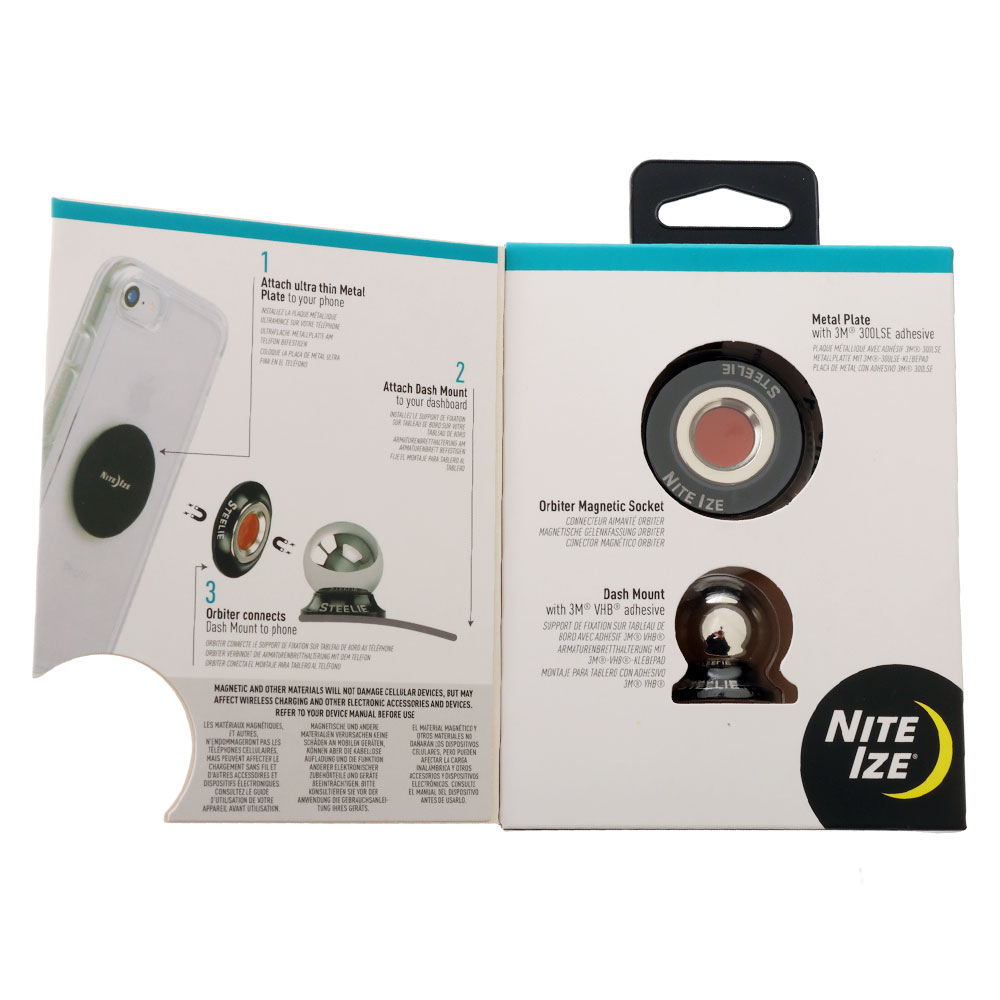 Nite Ize Steelie Orbiter Phone Dash Mount Kit
