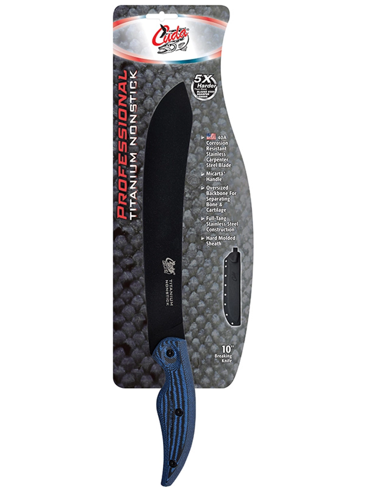 Cuda Professional Butcher Knife with Sheath 25.4cm Cuda Professional Butcher Knife with Sheath 25.4cm