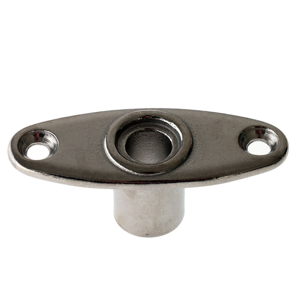 Stainless Steel Long Shank Rowlock Plate 10mm Qty 1