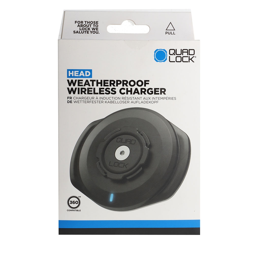Quad Lock V3 Weatherproof Wireless Charging Head