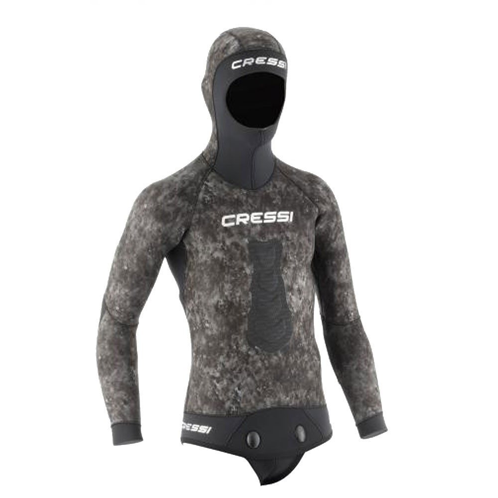 Cressi Tracina Mens Spearfishing Wetsuit Jacket Top 5mm 3XL