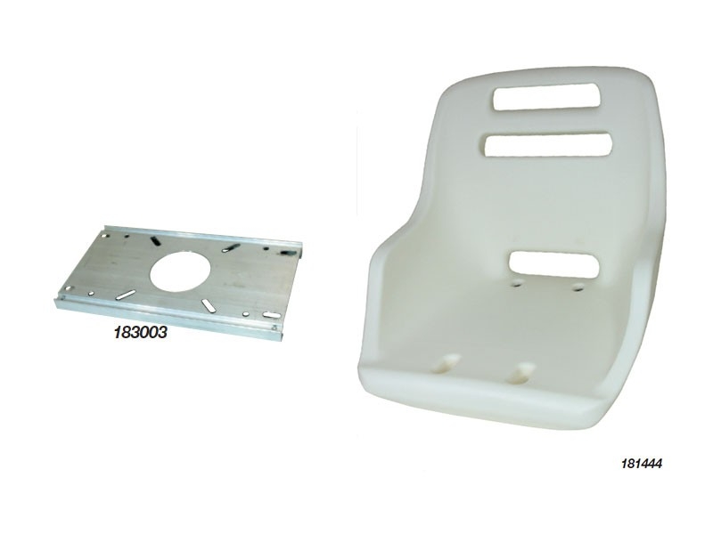 BLA Admiral Moulded Boat Seat Shell