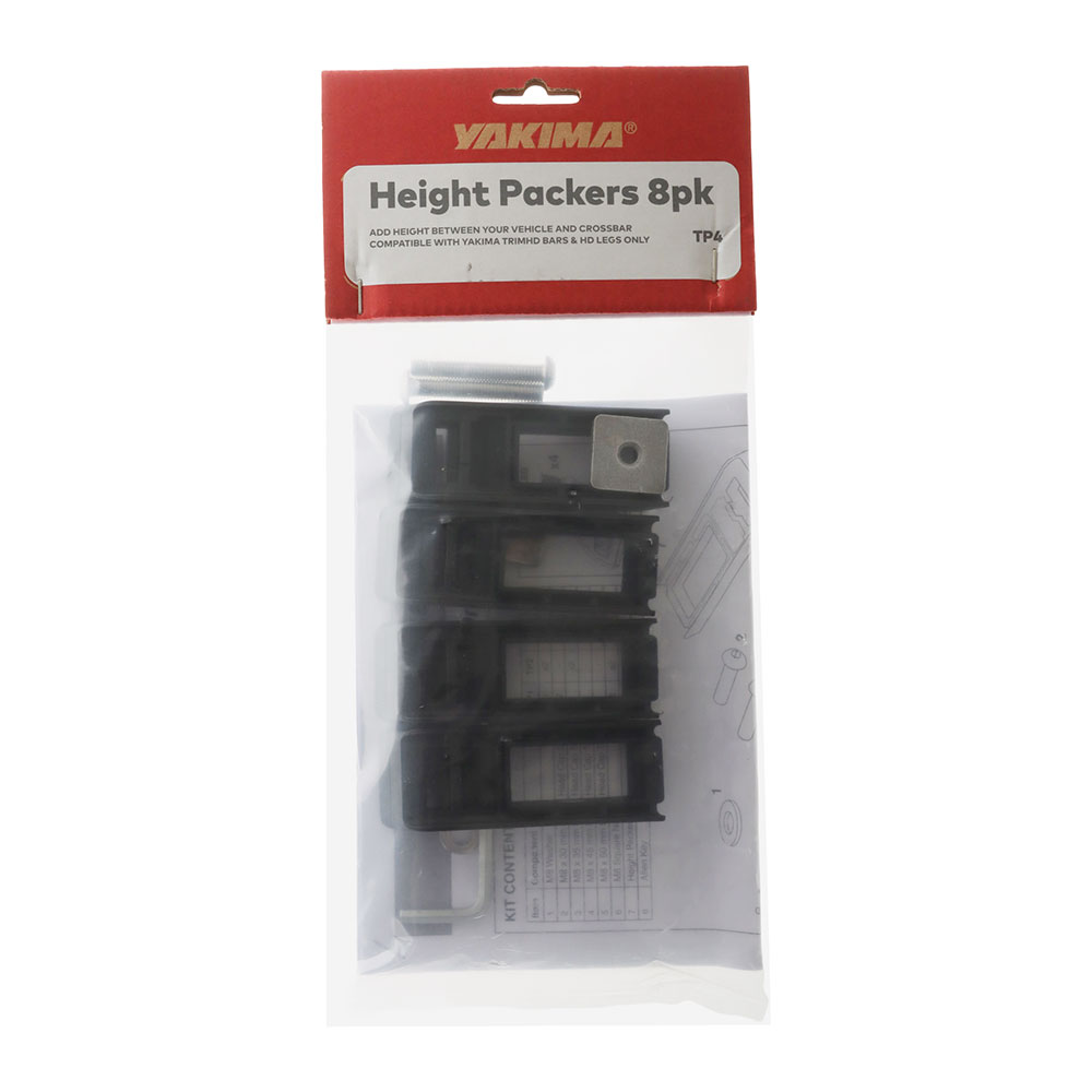 Prorack Heavy Duty Bar Height Packers Qty 8