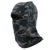 Black Shag Fleece Windproof Balaclava Black Camo