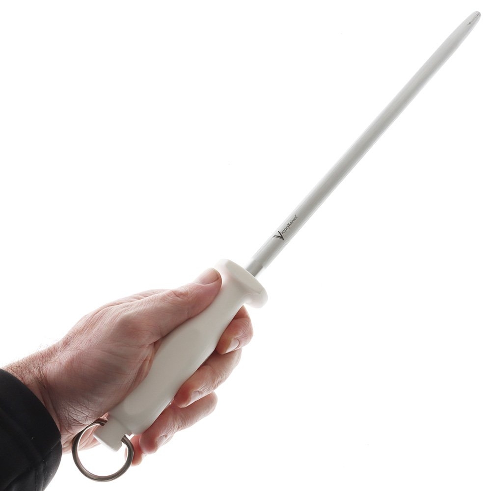 FLUGEL 300 Fine Sharpening Steel 30cm No.4 White