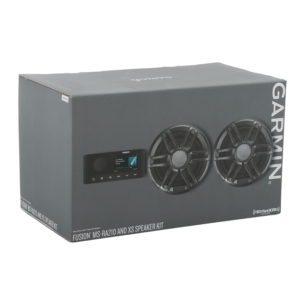 Fusion MS-RA210 Stereo with XS Sports Speakers Package