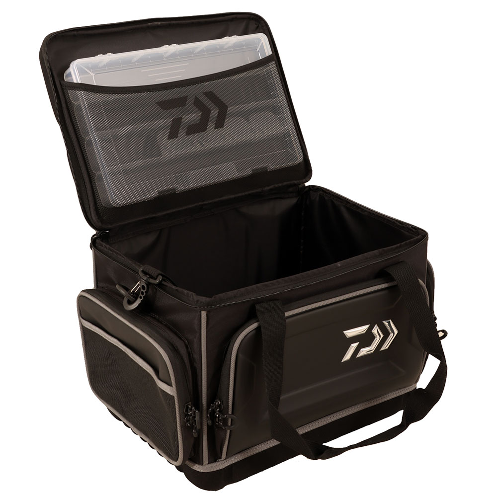 Daiwa DVEC Hard Top Tackle Bag Black