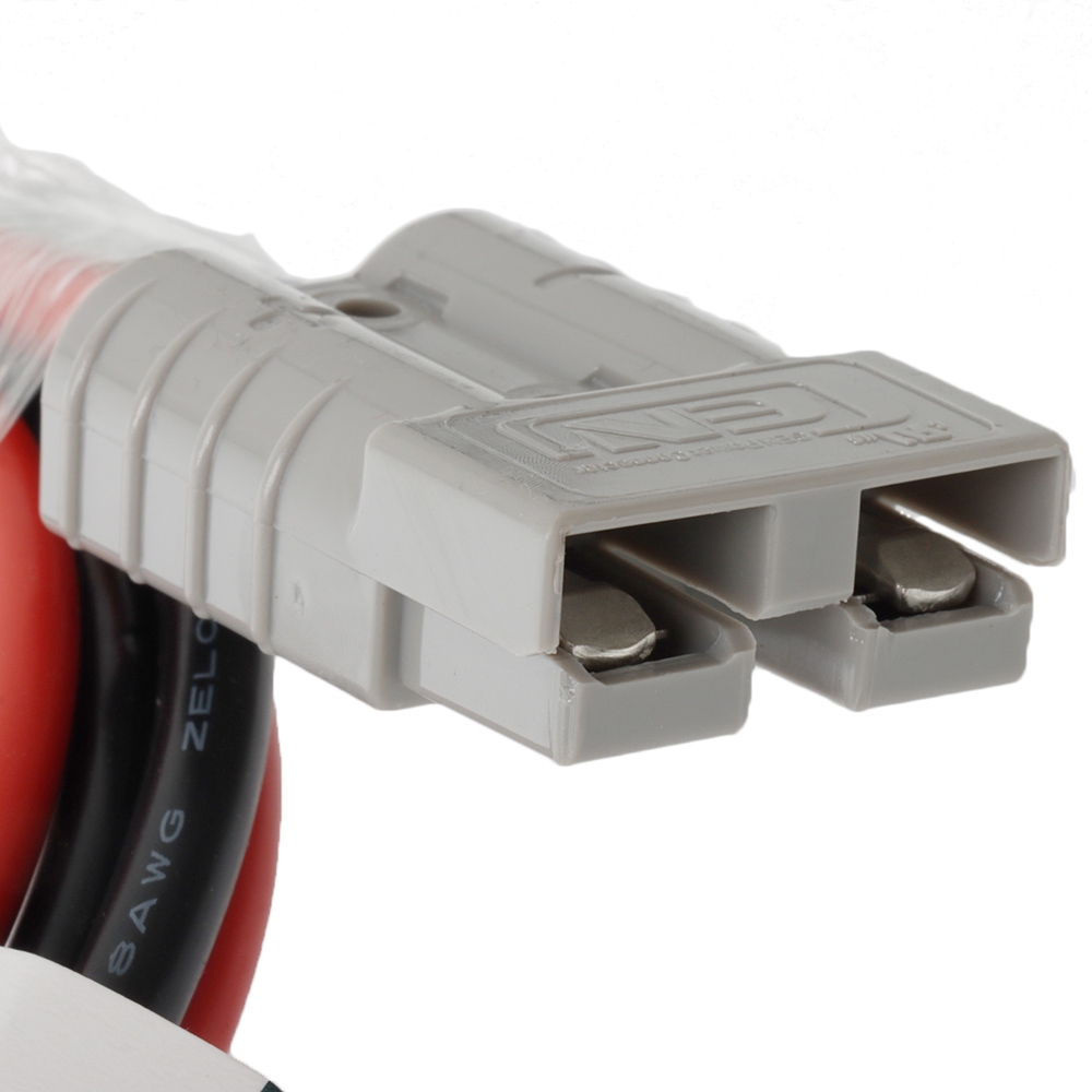 High Current Connector Extension Lead 50A 8AWG 1m