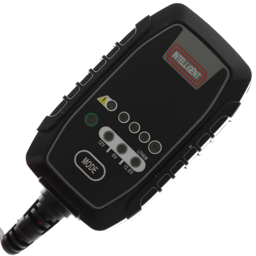 Powertech 7-Step Intelligent Lead Acid and Lithium Battery Charger 6/12V 0.87A