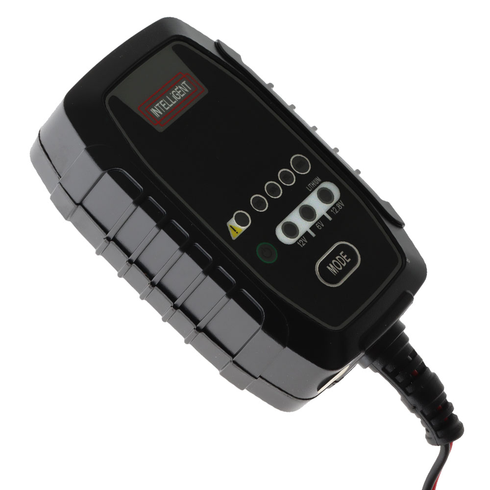 Powertech 7-Step Intelligent Lead Acid and Lithium Battery Charger 6/12V 0.87A