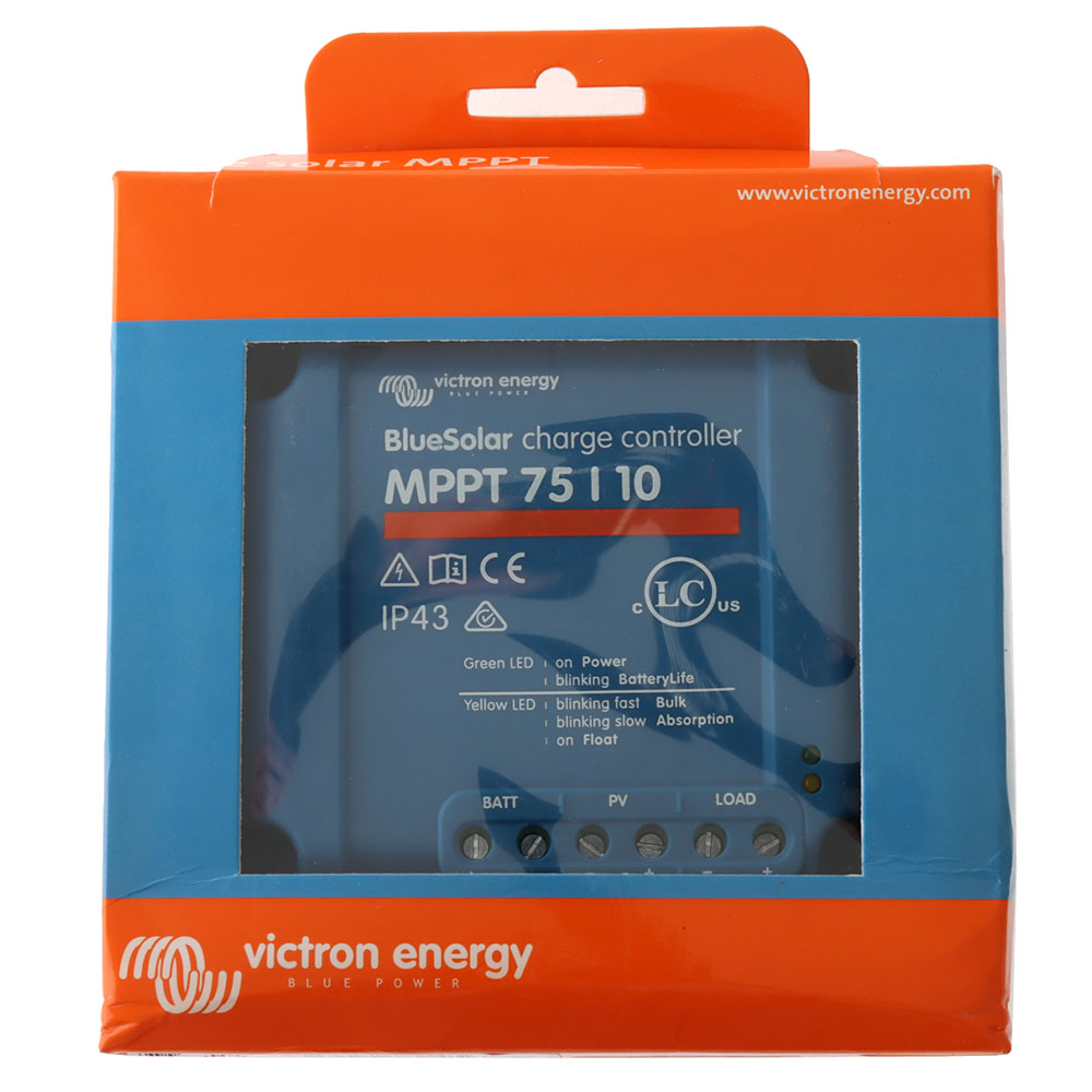 Victron MPPT BlueSolar Charger Controller with Load Control 75V 10A