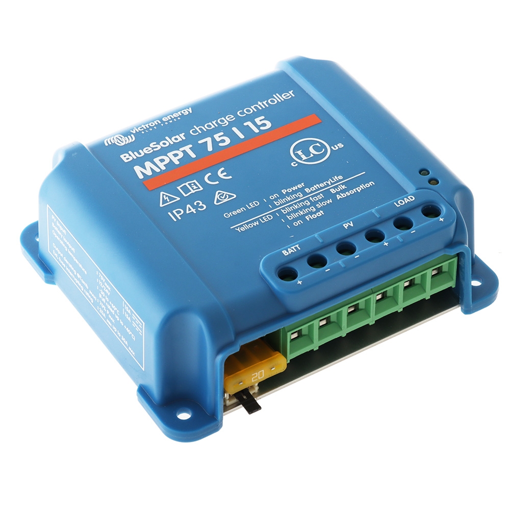 Victron MPPT BlueSolar Charger Controller with Load Control 75V 15A