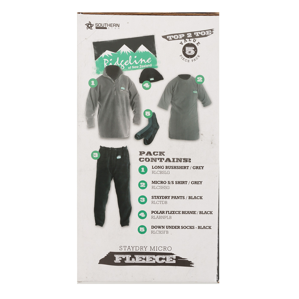 Ridgeline Top to Toe 5-Piece Clothing Pack XL
