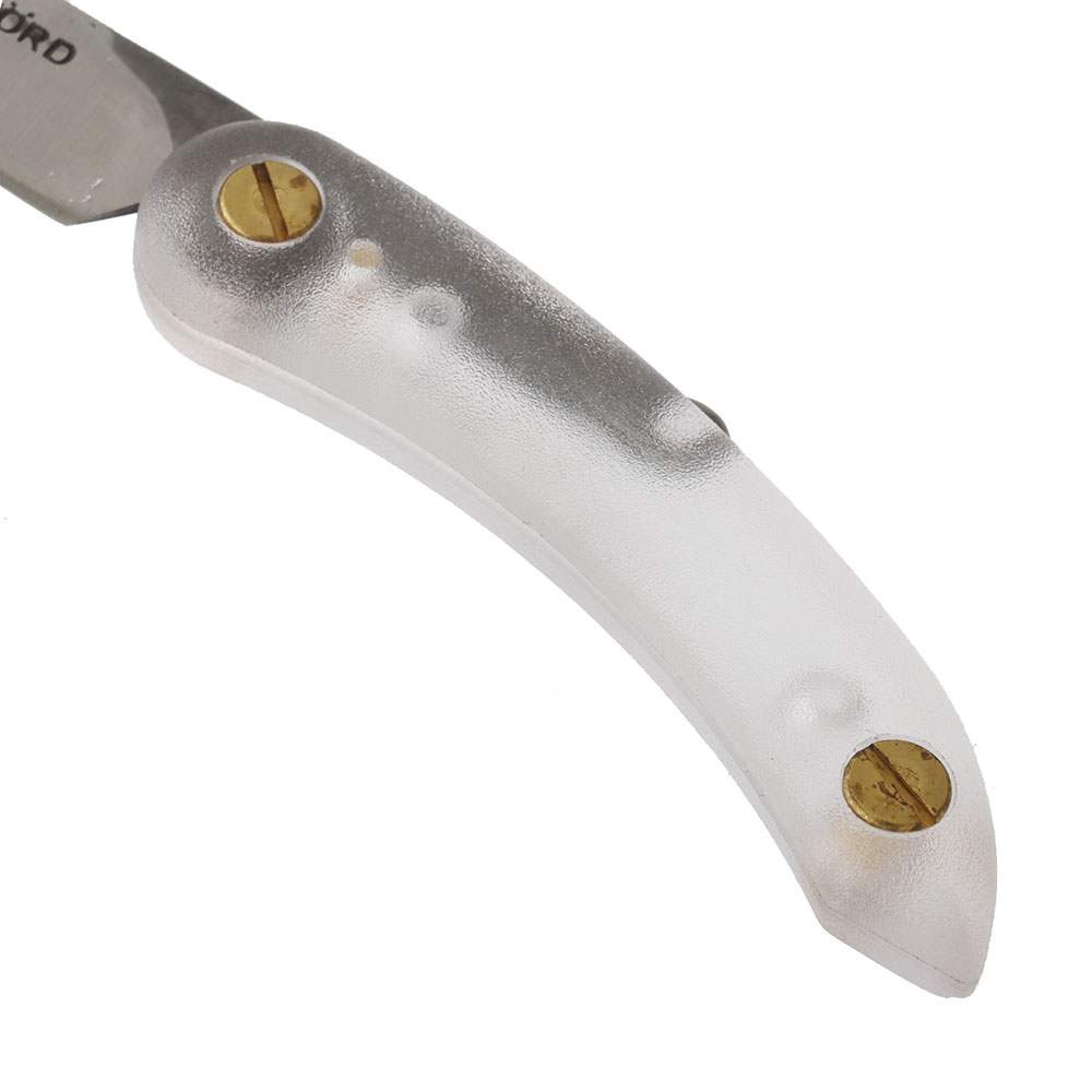 Svord Peasant Knife with Crystal Polycarbonate Handle 6.35cm