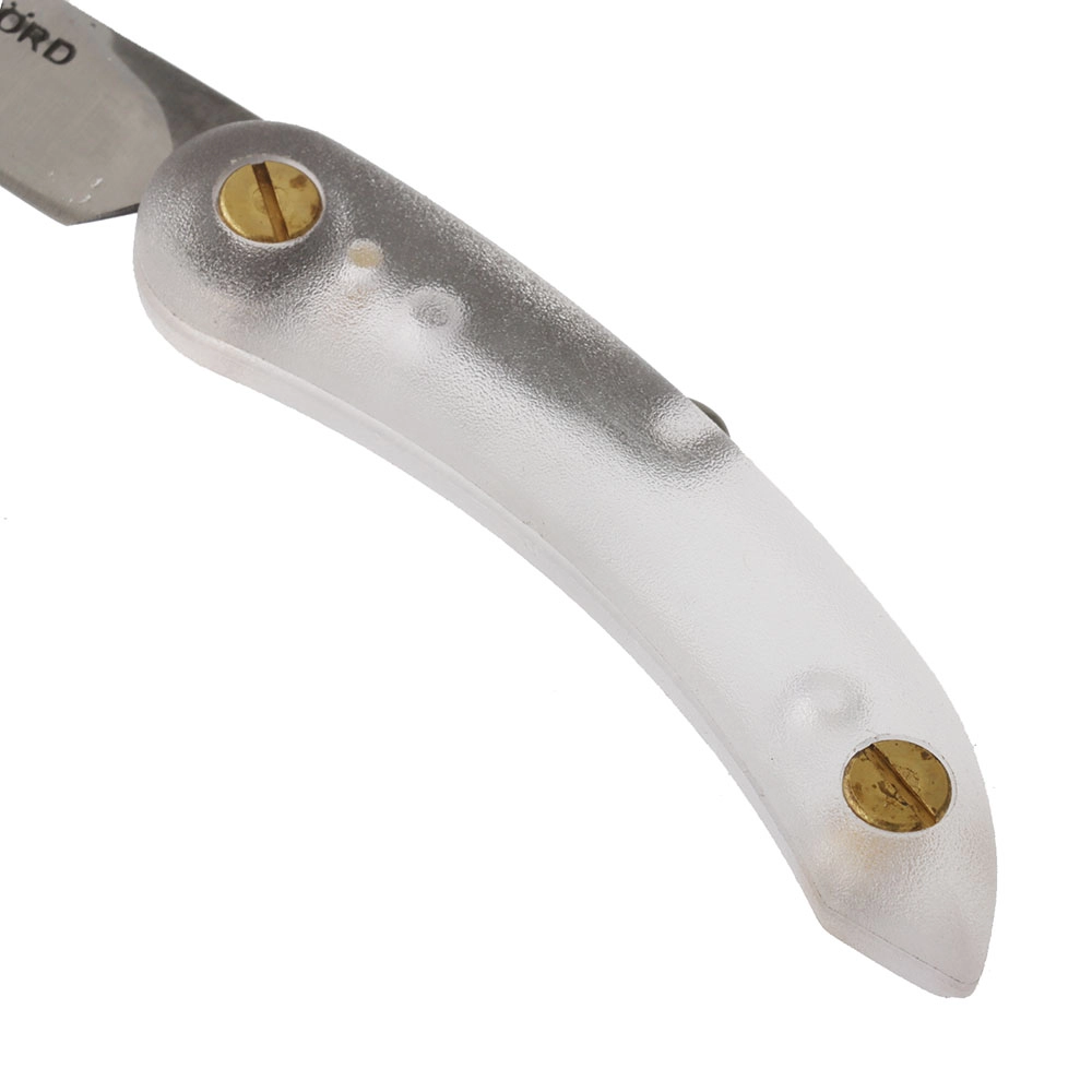 Svord Peasant Knife with Crystal Polycarbonate Handle 6.35cm Svord Peasant Knife with Crystal Polycarbonate Handle 6.35cm