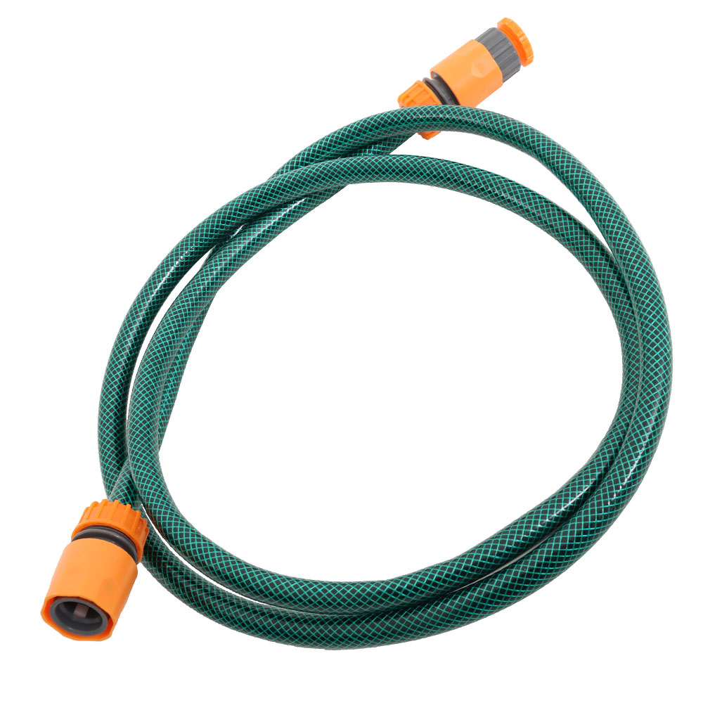 Reinforced Flexible Garden Hose 40m with Hand Reel and Trigger Nozzle