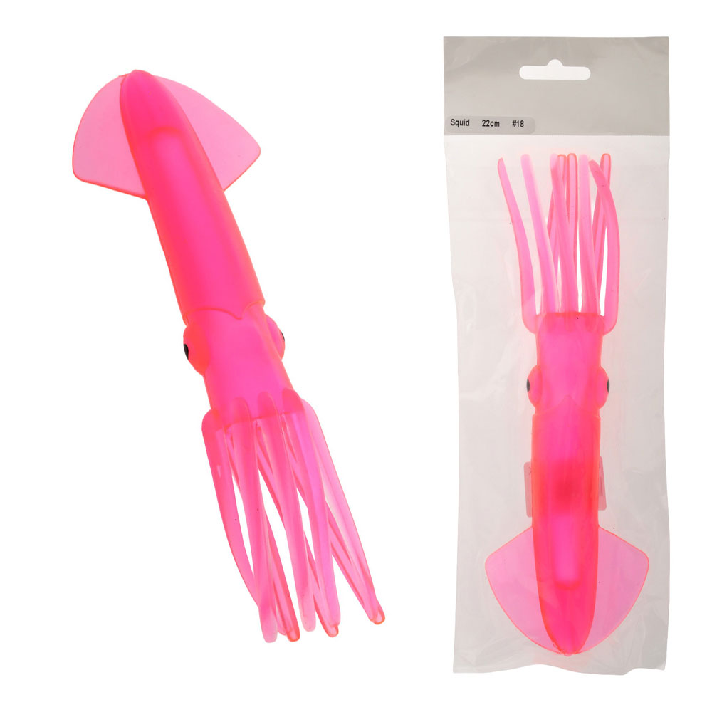 Bonze Dredge/Teaser Squid 23cm Pink