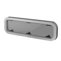 Lewmar Standard Opening Portlight Size 4 191x646mm Thumbnail Lewmar Standard Opening Portlight Size 4 191x646mm