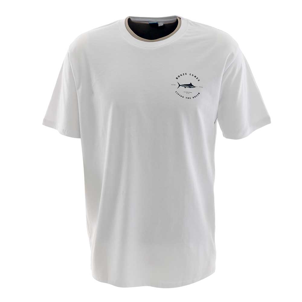 Bonze Living the Dream Mens T-Shirt White M