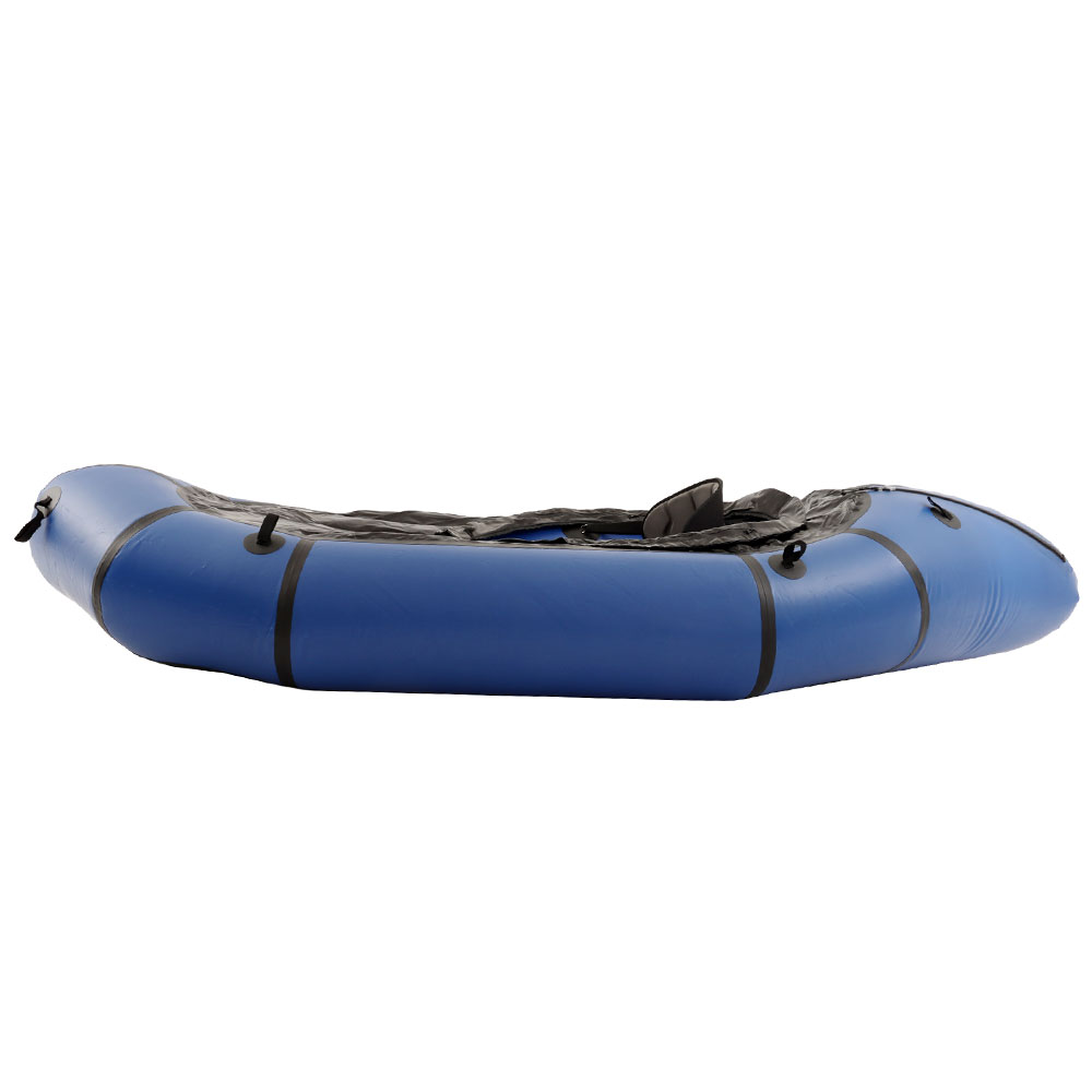 Adventure-XP Packraft Inflatable Kayak with Spray Deck 235cm Blue