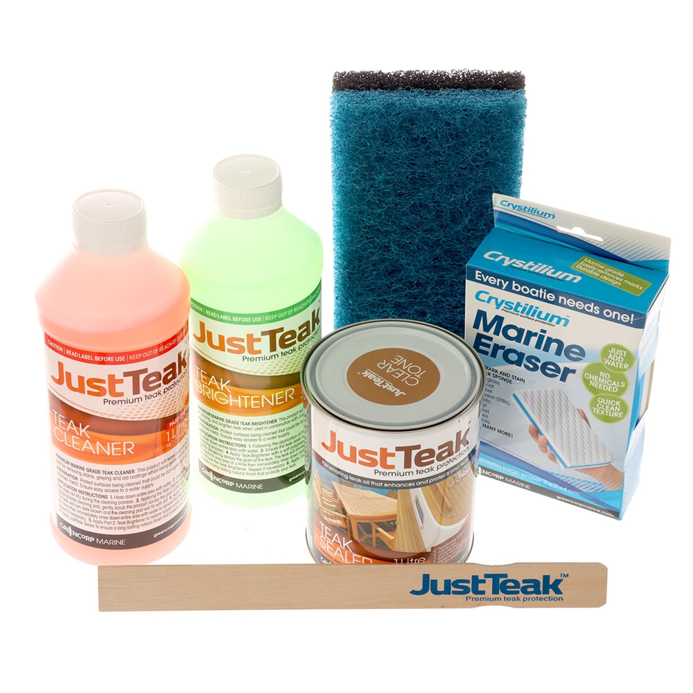 JustTeak Teak Restoration Kit ClearTone Small 
