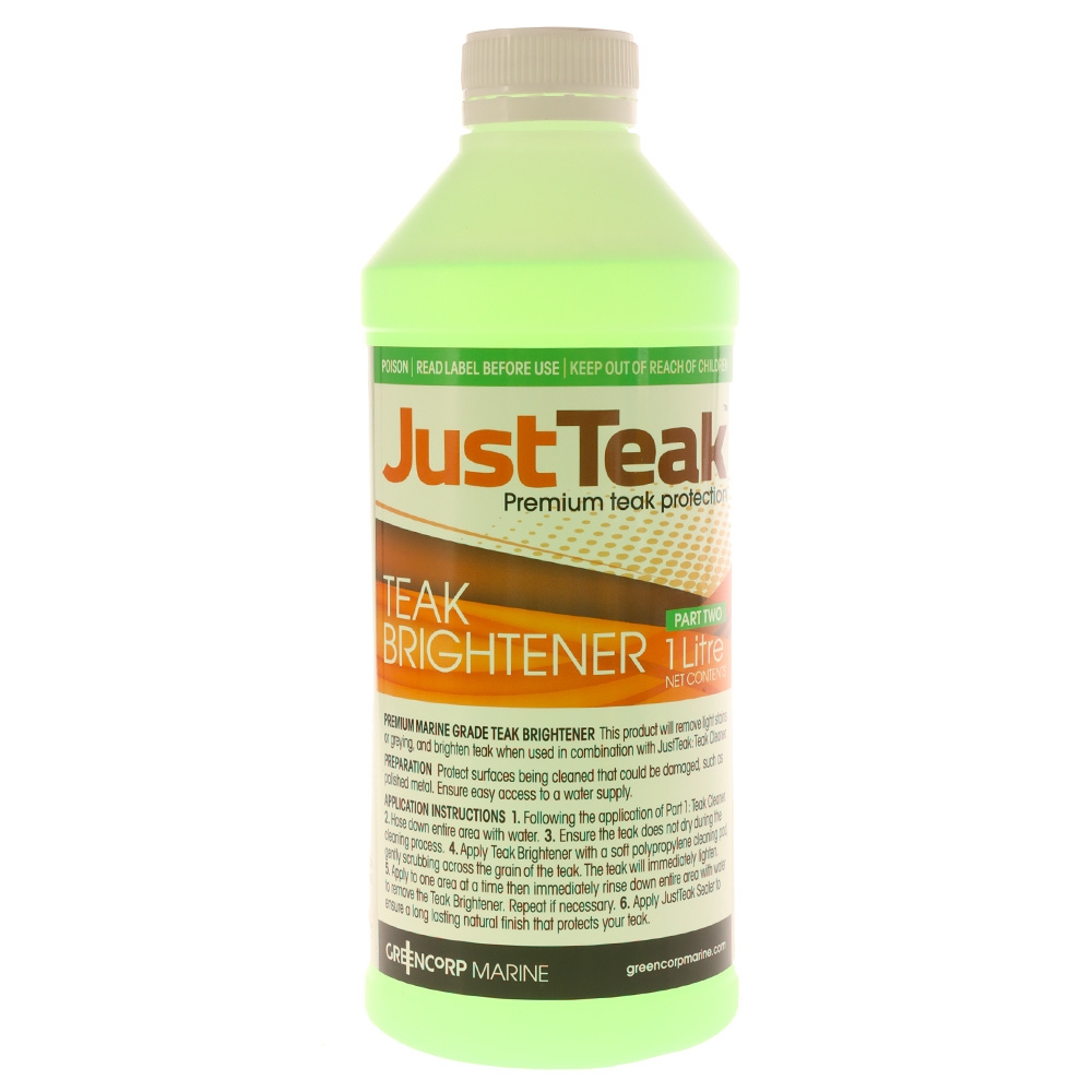 JustTeak Teak Restoration Kit ClearTone Small 